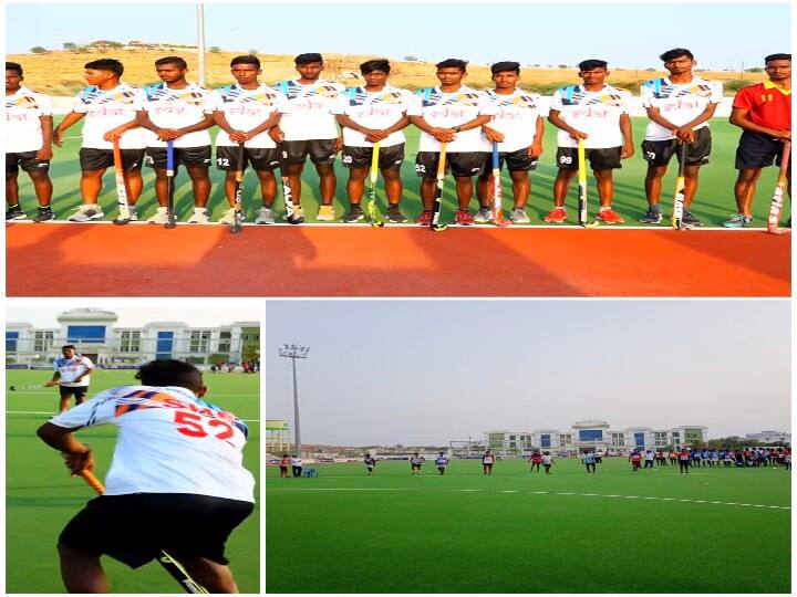 Kovilpatti National Level Hockey Tournament Kovilpatti players 11 selected for Tamil Nadu team தேசிய அளவிலான ஹாக்கி போட்டி.. தமிழக அணிக்கு கோவில்பட்டி வீரர்கள் 11 பேர் தேர்வு