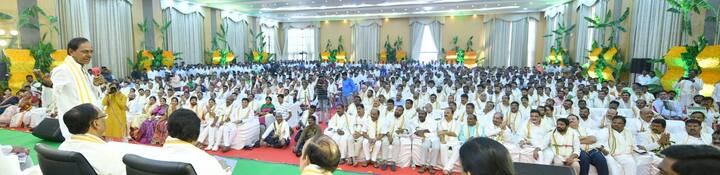 ప్రగతి భవన్లో ఘనంగా ఉగాది వేడుకలు