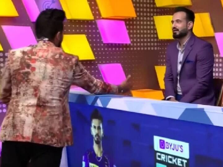 female angle lana zaroori nahi hota irfan pathan stuns suresh raina with hilarious april fools day prank इरफान पठाण-सुरेश रैनामध्ये प्रिती झिंटावरुन वाद, एप्रिल फूल की आणखी काही? पाहा व्हिडीओ