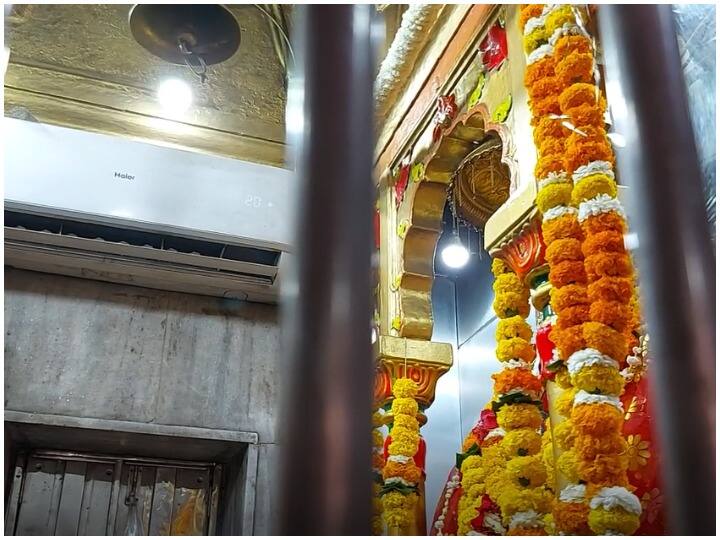 Jabalpur AC installed in temple to give relief for Maa Kali from hot weather ANN Jabalpur News: जबलपुर के इस मंदिर में मां काली को आता है 'पसीना', गर्मी से बचाने के लिए लगाया गया AC