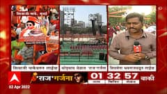Raj Thackeray Speech : मनसैनिक मोठ्या प्रमाणात शिवाजी पार्कमध्ये दाखल; पोलिसांचा कडेकोट बंदोबस्त