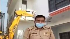 UP में वर्दी को बदनाम करने वाले खलनायक के ठिकाने को बुलडोजर ने किया तबाह ! Hindi News