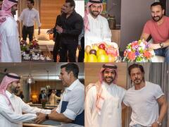 SRK, Salman, Saif Ali Khan And Akshay Kumar Meet Bader Bin Farhan Alsaud, Saudi Arabia's Culture Minister