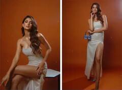 Palak Tiwari : थाई स्लिट गाऊनमध्ये पलक तिवारीचा ग्लॅमरस लूक, फोटो व्हायरल