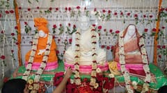 Ramkrishna Statue at Mahesh Jagannath Temple : মাহেশের জগন্নাথ মন্দিরে রামকৃষ্ণদেবের শ্বেতপাথরের মূর্তি স্থাপন