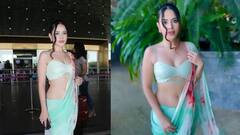 સાડીનો પલ્લુ લહેરાવતાં ઉર્ફી જાવેદે આપ્યા કાતિલ પોઝ, તસવીરો સોશિયલ મીડિયામાં વાયરલ