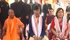 CM Yogi Adityanath ने Nepal के PM की ऐसे की आगवानी, देखें कैसा रहा ये प्रोग्राम