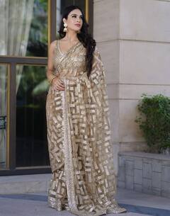 નેહા મલિકનો સાડીમાં બોલ્ડ અંદાજ, જુઓ હોટ તસવીરો