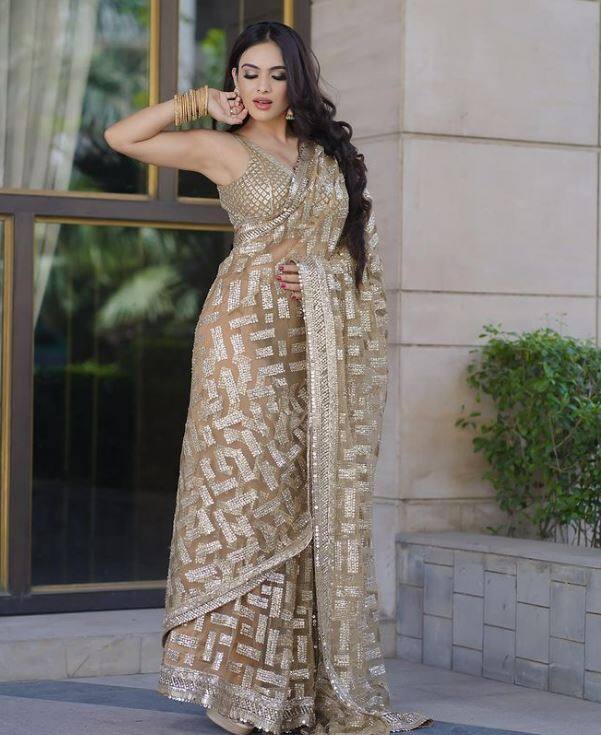 નેહા સાડીના લૂકમાં ખૂબ જ શાનદાર લાગી રહી છે. નેહાની આ તસવીરોને ફેન્સ ખૂબ જ પસંદ કરી રહ્યા છે.