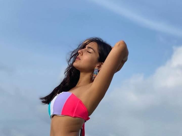 'अतरंगी रे' स्टार सारा अली खान अनेकदा तिच्या अतरंगी पोस्टद्वारे चाहत्यांना आश्चर्यचकित करताना दिसते.(photo:saraalikhan95/ig)