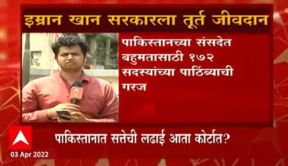 Pakistan : पाकिस्तानात पंतप्रधान इम्रान खान यांच्या विरोधातील अविश्वास प्रस्ताव फेटाळला