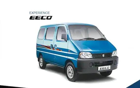 Maruti Suzuki Eeco : मारुती सुझुकी ईको ही एक मिनीव्हॅन आहे. ज्याची एक्स-शोरूम किंमत 7 सीटर व्हेरियंटसाठी 4.82 लाख रुपये आहे. हे 1 प्रकार, 1196 cc इंजिन पर्याय आणि 1 मॅन्युअल ट्रान्समिशनमध्ये उपलब्ध आहे. Eeco मायलेज 16.11 km/kg ते 20.88 km/kg आहे. हे पाच कलरमध्ये उपलब्ध आहे.