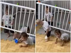 शरारती बच्चे ने पैरेंट्स की नाक में दम करने का निकाला अनुठा तरीका, वीडियो देख नहीं रुकेगी हंसी