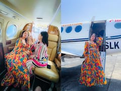 प्राइवेट जेट में कुछ इस तरह हुआ नेहा कक्कड़ का मेकअप, देखें लग्जरी लाइफ की तस्वीरें