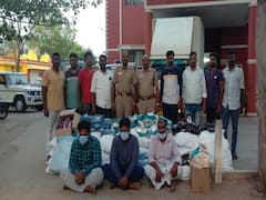 திருவண்ணாமலை: நள்ளிரவில் அதிரடி காட்டிய போலீஸ்: 4 லட்சம் மதிப்புள்ள குட்கா பறிமுதல்: 9 பேர் கைது