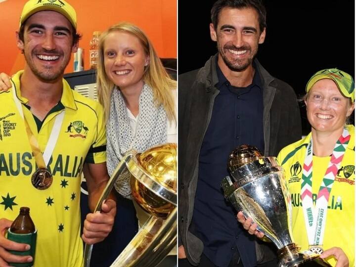 ICC posts photos of Mitchell Starc and Alyssa Healy as Couple goals, fans celebrate Couple goals: ஸ்டம்ப்பில் பதம்... ரன்னில் சதம்... கிரிக்கெட்டில் ஒரு சக்சஸ் ஜோடி!