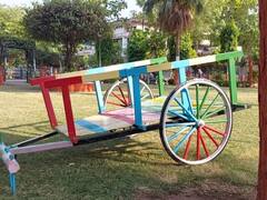 Jabalpur Scrap Artwork: जबलपुर में कबाड़ से कमाल, स्क्रैप से बना डाली आदमकद कलाकृति, देेखें तस्वीरें