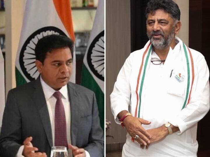Telangana Minister KTR Accepts KPCC Chief Shivakumar's 'Challenge'. Here Is What He Says Telangana Minister KTR Accepts KPCC Chief Shivakumar's 'Challenge'. Here Is What He Says