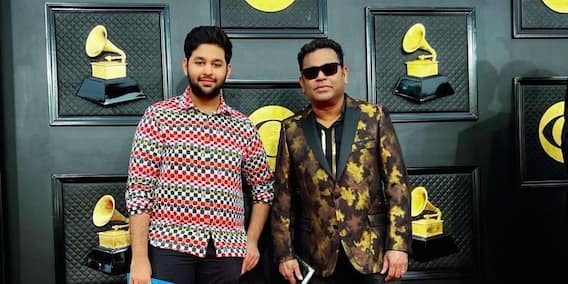 Grammy Award 2022: 'গ্র্যামি অ্যাওয়ার্ডস'-এর রেড কার্পেটে ছেলের সঙ্গে ক্যামেরাবন্দি এ আর রহমান