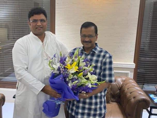 Haryana news ashok tanwar joined aam aadmi party  Haryana Politics: હરીયાણાના આ દિગ્ગજ નેતા આમ આદમી પાર્ટીમાં જોડાયા, જાણો વિગતો