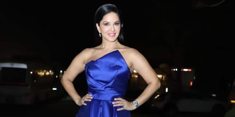 Sunny Leone: Sunny Leone on the basketball court clad in red sari plays with 'best Friend' Sunny Leone: লাল শাড়ি পরে বাস্কেটবল কোর্টে সানি লিওনি, 'প্রিয় বন্ধু'র সঙ্গে চলছে ম্যাচ