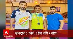 Wrestling : कुस्तीत महाराष्ट्राचं मोठं यश, महाराष्ट्राच्या अंडर-15 पैलवानांनी गाजवली स्पर्धा