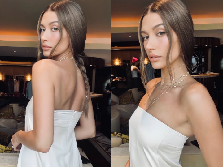 Is Hailey Bieber's Flowy Look Sat-In or Out?