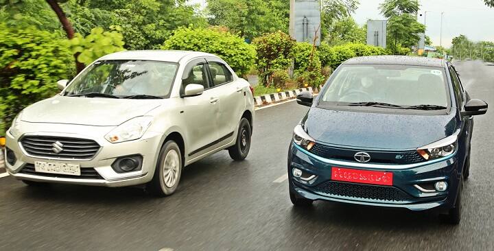 Petrol vs EV vs CNG: Check Maruti Dzire and Tata Tigor Mileage Performance Price Petrol vs EV vs CNG: Maruti Dzire And Tata Tigor, Know Which Is Cost Effective & Performs Better