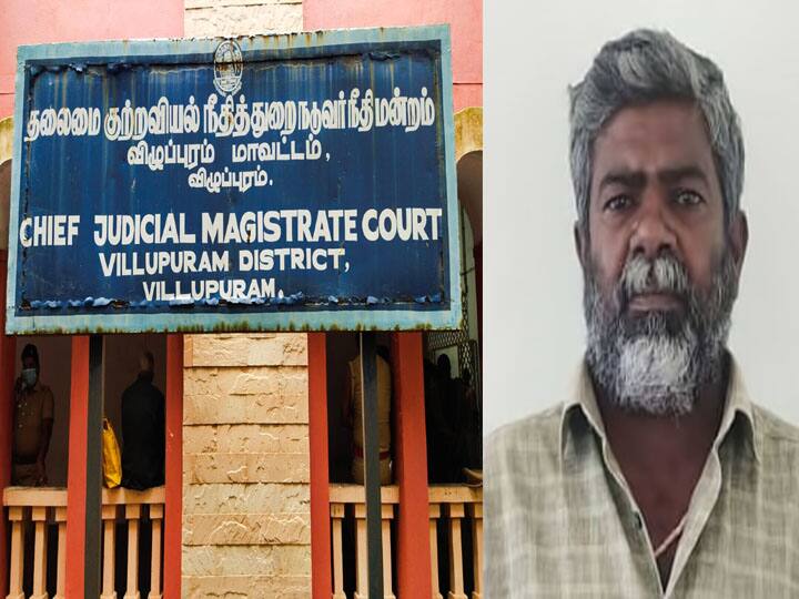 Villupuram  pocso act court has sentenced a worker to 5 years in prison for trying to sexually assault a girl விழுப்புரம் : சிறுமியிடம் பாலியல் வன்முறை முயற்சி.. குற்றவாளிக்கு 5 ஆண்டு சிறை.. போக்சோ நீதிமன்றம் உத்தரவு