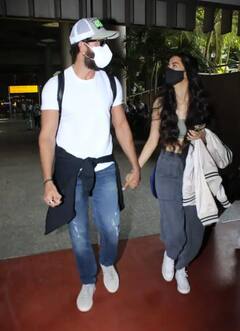 ਏਅਰਪੋਰਟ 'ਤੇ ਇਸ ਤਰ੍ਹਾਂ ਨਜ਼ਰ ਆਏ ਰਿਤਿਕ ਰੋਸ਼ਨ ਤੇ ਸਾਬਾ ਆਜ਼ਾਦ, ਇਕ ਪਲ ਲਈ ਵੀ ਨਹੀਂ ਛੱਡਿਆ ਹੱਥ