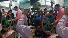 જીતુ વાઘાણીએ જાહેર રસ્તા પર કાઢ્યો શેરડીનો રસ, જુઓ વીડિયો