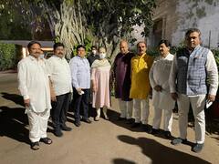 PHOTO : सोनिया गांधी आणि काँग्रेस आमदार यांच्या भेटीची वैशिष्ट्ये