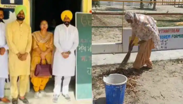 Labh Singh Ugoke arrived as the Chief Guest at the School where his mother Baldev Kaur has been Sweepers for the last 25 years ਕਿਸਮਤ ਦੀ ਖੇਡ ! ਜਿਸ ਸਕੂਲ 'ਚ ਮਾਂ ਸਫਾਈ ਕਰਮੀ, ਉੱਥੇ ਮੁੱਖ ਮਹਿਮਾਨ ਵਜੋਂ ਪੁੱਜੇ ਵਿਧਾਇਕ ਲਾਭ ਸਿੰਘ ਉਗੋਕੇ