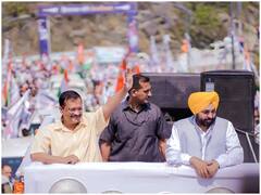 पंजाब की जीत को हिमाचल में भुनाने की कोशिश में आम आदमी पार्टी, एक साथ दिखी केजरीवाल और भगवंत मान की जोड़ी