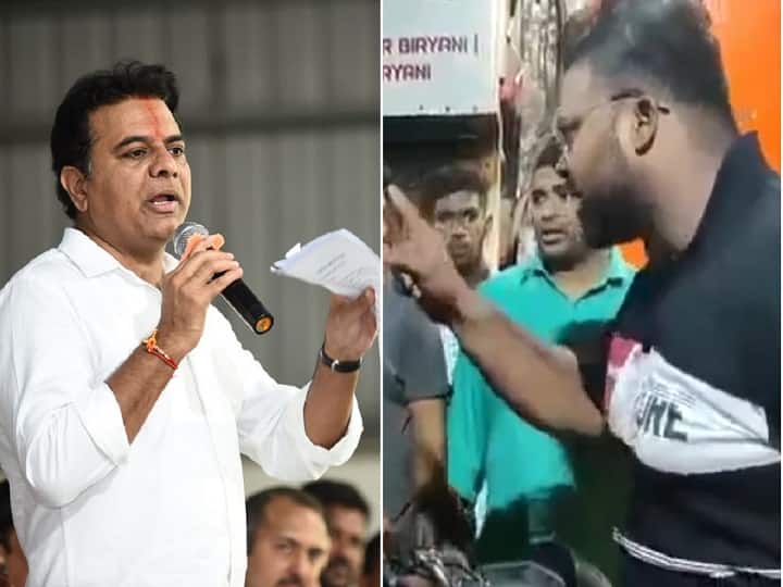 Watch: AIMIM Corporator Abuses Cops, KTR Asks Telangana DGP To Take Stern Action Watch: AIMIM Corporator Abuses Cops, KTR Asks Telangana DGP To Take Stern Action