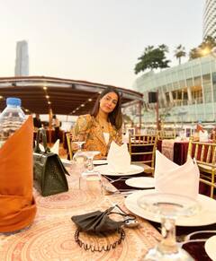 Hina khan :हिना खान लुटतेय उन्हाळ्याच्या सुट्टीचा आनंद; पाहा फोटो!