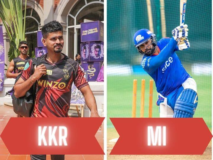 IPL 2022 KKR vs MI preview kolkata knight riders vs mumbai indians head to head records playing xi IPL 2022, KKR vs MI: 3వ మ్యాచ్‌ ఓడి CSK బాటలో నడుస్తుందా? ముంబయి బోణీ కొడుతుందా?