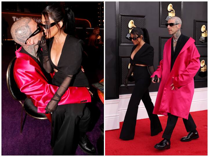 Kim Kardashian sister Kourtney Kardashian-Travis Barker Married In Las Vegas After Grammys 2022 Kim Kardashian's Sister Kourtney Kardashian & Travis Barker Get Married In Las Vegas At 1.30 AM Right After Grammys 2022