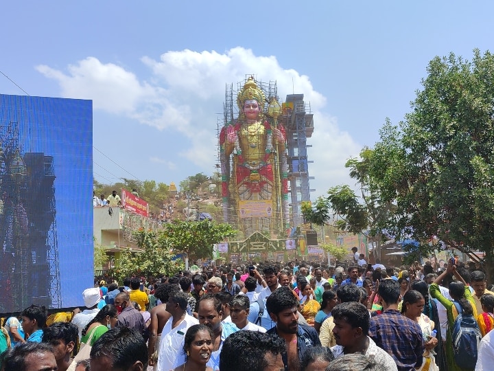 வெகு விமரிசையாக நடந்தது, உலகின் மிகப்பெரிய முருகன் சிலை கும்பாபிஷேக விழா..