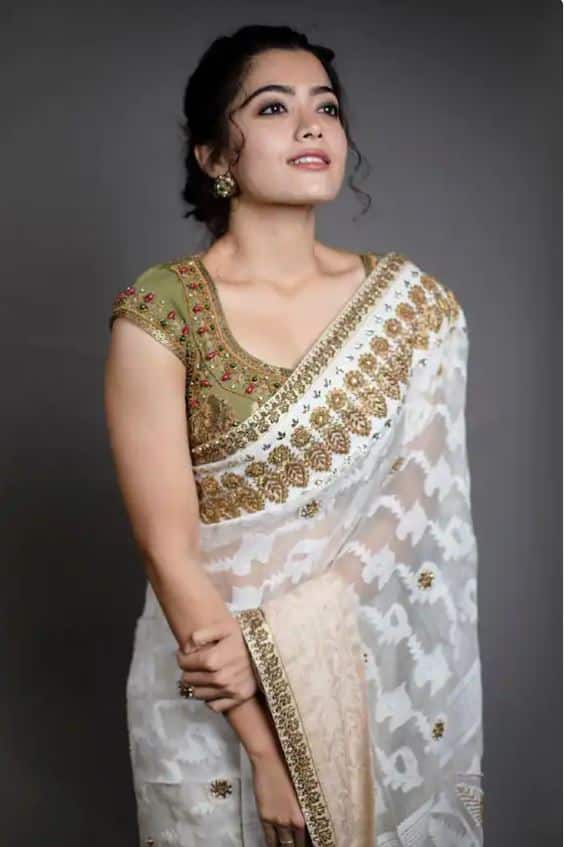 Photo: Heartthrob of millions, Pushpa's 'Srivalli';  See the exclusive pictures of the saree