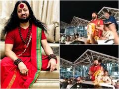 Indore: जेल से रिहा हुए कालीचरण का इंदौर में हुआ भव्य स्वागत, बोले- बयान पर नहीं कोई पछतावा