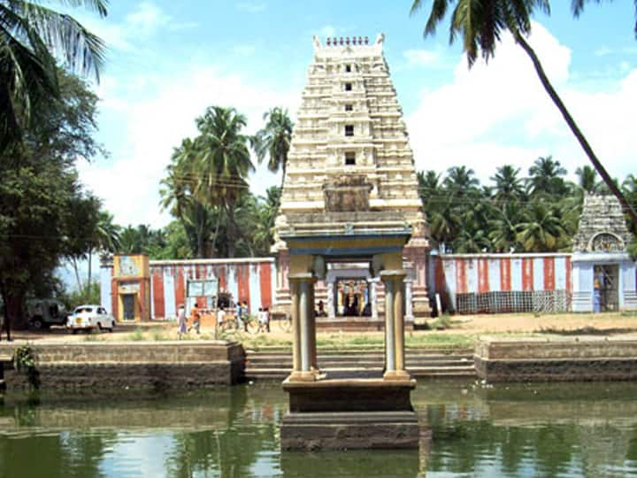 Theni: A marvelous Shiva lingam that alternates in height. Highlights of the Pula Nandeswarar Temple தேனி : உயரம் மாறி மாறி காட்சி தரும் சிவலிங்கம்.. பூலா நந்தீஸ்வரர் கோவிலின் சிறப்புகள்