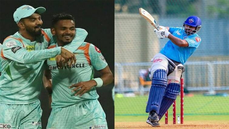 In IPL 2022 lucknow supergiants vs delhi capitals these players will play know probable 11 for todays match LSG vs DC : आज लखनौ सुपरजायंट्स आणि दिल्ली कॅपिटल्स आमने-सामने, अशी असू शकते संभाव्य अंतिम 11