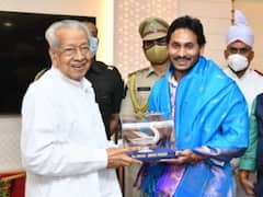 Andhra Pradesh: CM Jagan Calls On Governor Biswabhusan Harichandan Ahead Of Cabinet Reshuffle