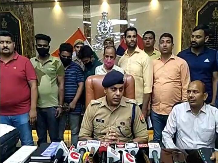 Meerut police got a big success caught the interstate gang stealing luxury vehicles on demand ann Meerut: मेरठ पुलिस को मिली बड़ी कामयाबी, लग्जरी गाड़ी चुराने वाले गैंग को पकड़ा, चार गिरफ्तार
