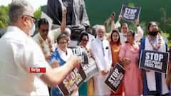 Price Hike: চড়া মূল্যবৃদ্ধির প্রতিবাদ, দিল্লিতে ধর্নায় TMC, রাজ্যে রাজ্যে বিক্ষোভে কংগ্রেস।Bangla News