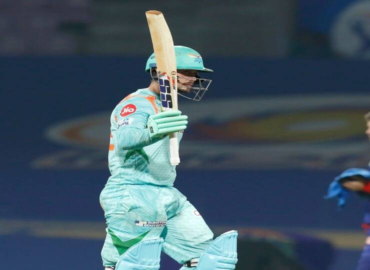 IPL 2022: दिल्ली के खिलाफ क्विंटन डी कॉक ने रचा इतिहास, तोड़ा सचिन तेंदुलकर का ये रिकॉर्ड DD vs LSG Quinton de Kock becomes the batsman to score more runs than Sachin Tendulkar in IPL IPL 2022: दिल्ली के खिलाफ क्विंटन डी कॉक ने रचा इतिहास, तोड़ा सचिन तेंदुलकर का ये रिकॉर्ड