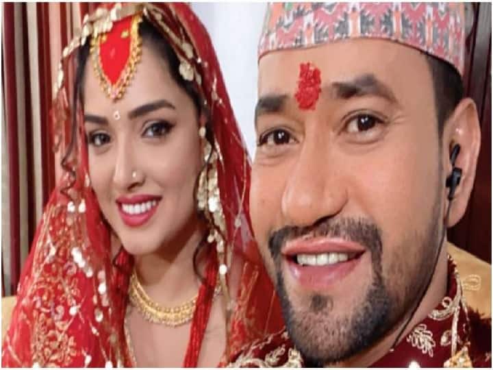 Have Amrapali Dubey and Nirhua secretly married according to Nepali customs Everyone was surprised to see the video! क्या नेपाली रीति-रिवाज से आम्रपाली दुबे और निरहुआ ने कर ली गुपचुप शादी? वीडियो देख सभी हैरान!
