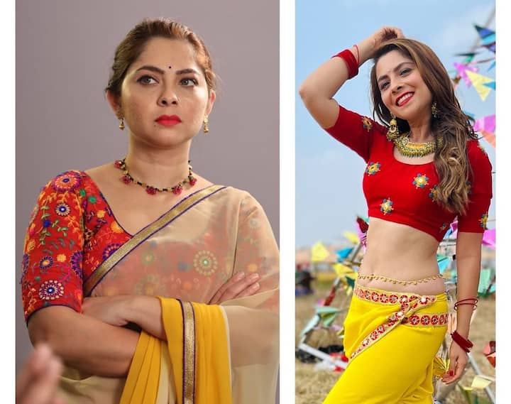 एका बाजूला वेट लॉस करण्यापूर्वीचा तर दुसऱ्या बाजूला वेट लॉसनंतरचा फोटो आहे.(photo: sonalee18588/ig)