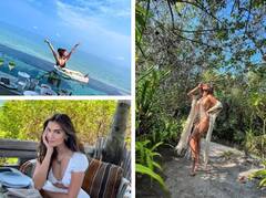 સ્વિમિંગ પૂલમાં તારા સુતારિયાનો બિંદાસ લૂક જોવા મળ્યો